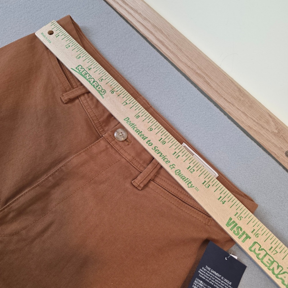 GAP Womens High Rise Utility Wide Leg Pant Spice Brown Preppy Pants sz 10 NWT - Picture 9 of 12